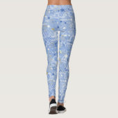 Weegschaal zodiac astrologie teken  patroon leggings (Achterkant)