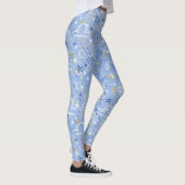 Weegschaal zodiac astrologie teken  patroon leggings (Rechts)