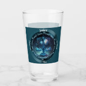 Weegschaal Zodiac  Bier Glas (Voorkant)