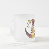 Weegschaal Zodiac Glas Mok (Voorkant links)