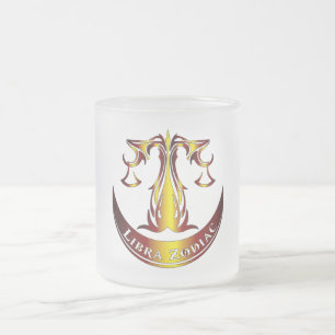 Weegschaal Zodiac Glas Mok