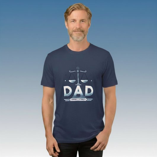 Weegschaal Zodiac Papa T-Shirt