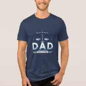 Weegschaal Zodiac Papa T-Shirt (Voorkant)