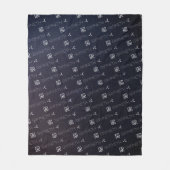 Weegschaal Zodiac Sign Name sterrenbeeld Astrologi Fleece Deken (Voorkant)