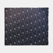 Weegschaal Zodiac Sign Name sterrenbeeld Astrologi Fleece Deken (Voorkant (Horizontaal))