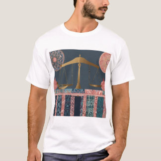 Weegschaal Zodiac Sign voor liefhebbers van harmon T-shirt