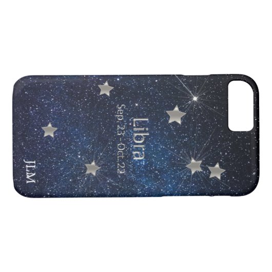 Weegschaal - Zodiac Star Sign Case-Mate iPhone Case (Achterkant (Horizontaal))