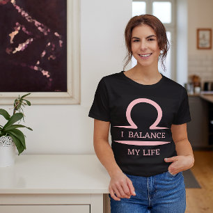 Weegschaal Zodiac Sterrenbeeld Horoscoop I Balance T-shirt