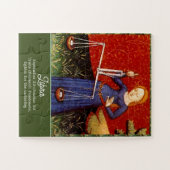 Weegschaal Zodiac Teken Schalen Verjaardagsfeest Legpuzzel (Horizontaal)