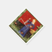 Weegschaal Zodiac Teken Schalen Verjaardagsfeest Servet (Hoek)