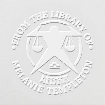 Weegschaal Zodiac teken "Uit de bibliotheek van"