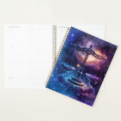 Weegschaal Zodiac Teken Waterverf Ontwerp Planner (Display)