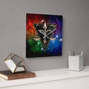 Weegschaal Zodiach Geschenk Astrologie Vierkante Klok
