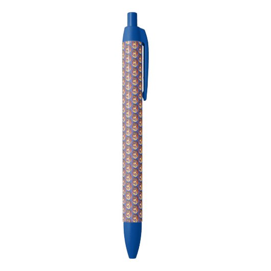Weegschaal Zwarte Inkt Pen (Achterkant (Verticaal))