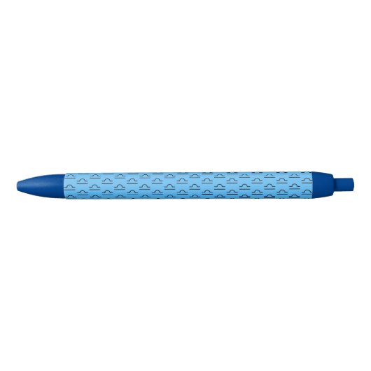 Weegschaal Zwarte Inkt Pen (Voorkant)