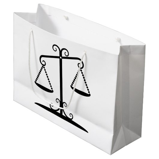 weegschalen groot cadeauzakje (Voorkant Gekanteld)