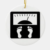 weegschalen keramisch ornament (Voorkant)