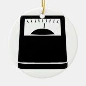 weegschalen keramisch ornament (Voorkant)