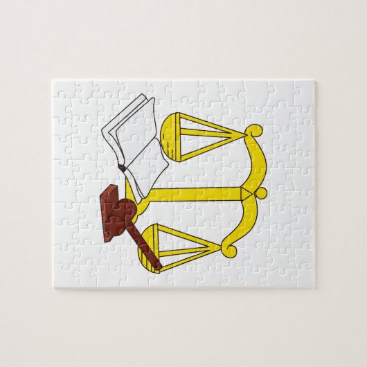 Weegschalen Legpuzzel (Horizontaal)