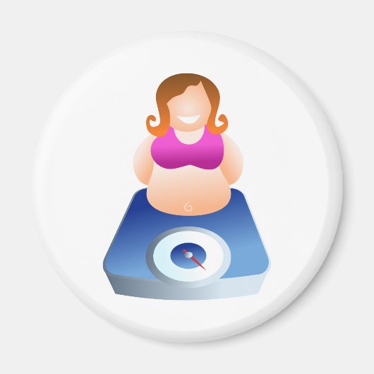 weegschalen magneet (Voorkant)