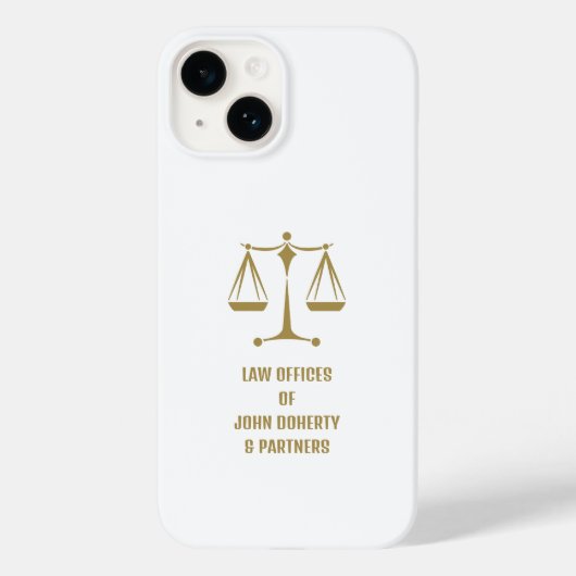 Weegschalen van de rechtvaardigheid Case-Mate iPhone case (Achterkant)