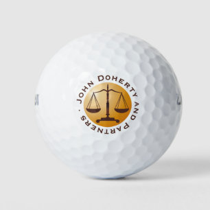 Weegschalen van de rechtvaardigheid Professionel Golfballen
