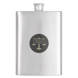Weegschalen van Justice Flask Flacon