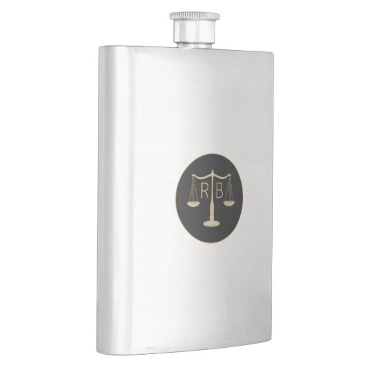 Weegschalen van Justice Flask Flacon (Rechts)