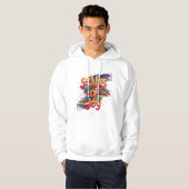 Weegschalen van vreugde hoodie (Voorkant volledig)