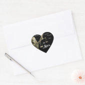 Weegschotkers Hart Sticker (Envelop)
