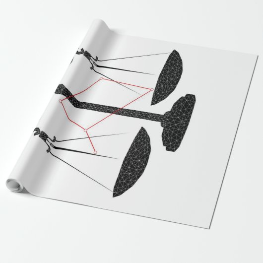 Weegstersterrenbeeld | Cute Birthday Gift Cadeaupapier (Uitgerold)