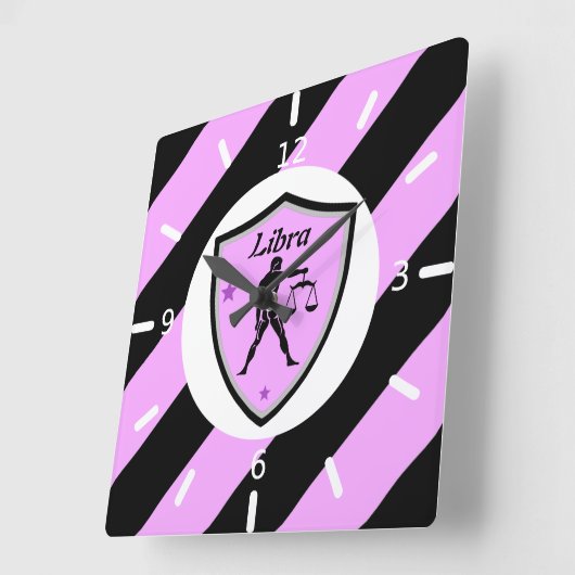 Weegsymbool         vierkante klok (Hoek)