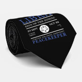 Weegtekening van de dierentuin, astrologisch stropdas (Opgerold)