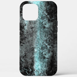 Weegvezelige vezelstructuur in lichtblauw Case-Mate iPhone case