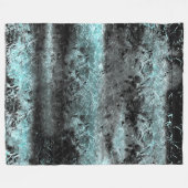 Weegvezelige vezelstructuur in lichtblauw fleece deken (Voorkant (Horizontaal))