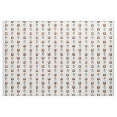 Weegvloed en Sephia Buddha Print Fabric Stof (Yard (91,4 cm))