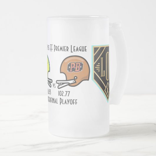 Week 14 SwagBrag Zing/Peaky Matglas Bierpul (Voorkant rechts)