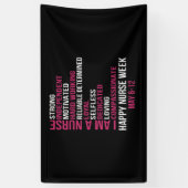 Week 6-12 mei 2021, ik ben verpleegster spandoek (Verticaal)