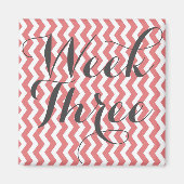 Week drie magneet (Voorkant)