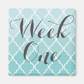 Week één magneet (Voorkant)