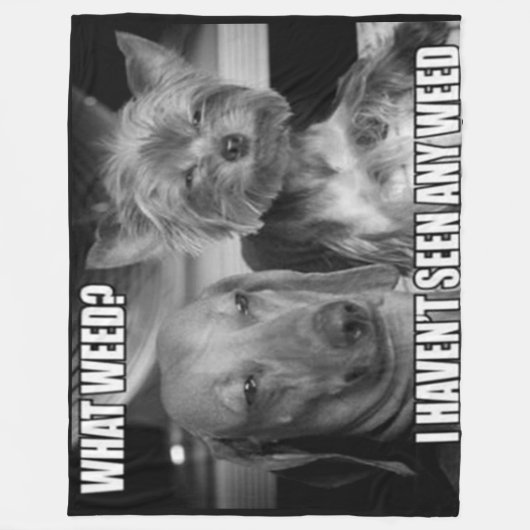 WEEK FLEECE DEKEN (Voorkant)