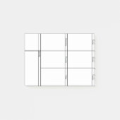 Week in één oogopslag post-it® notes (Voorkant)