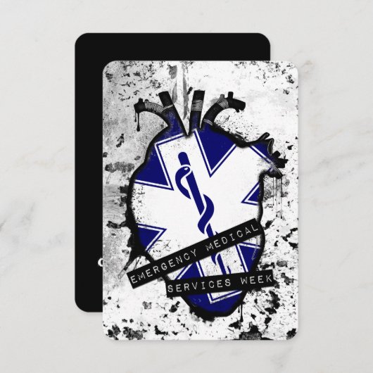 week kaart (Voorkant / Achterkant)