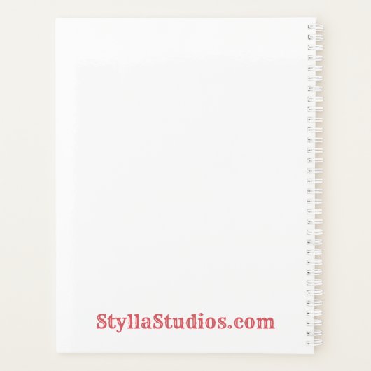 Week Maand Planner (Achterkant)