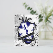 week medische spoeddiensten briefkaart (Staand voorkant)