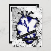 week medische spoeddiensten briefkaart (Voorkant / Achterkant)