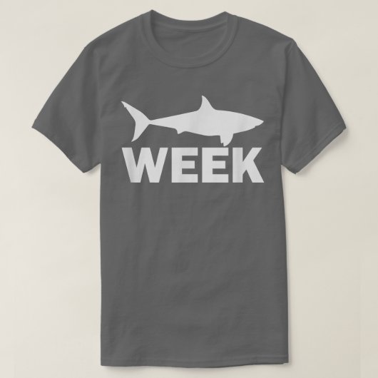 Week of Shark Funny SharksGreat Discovery Time  T-shirt (Design voorkant)