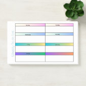 WEEK OM LIJST TE DOEN POST-IT® NOTES (Kantoor)