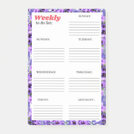 WEEK OM LIJST TE DOEN: POST-IT® NOTES