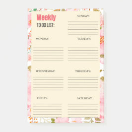 WEEK OM LIJST TE DOEN: POST-IT® NOTES